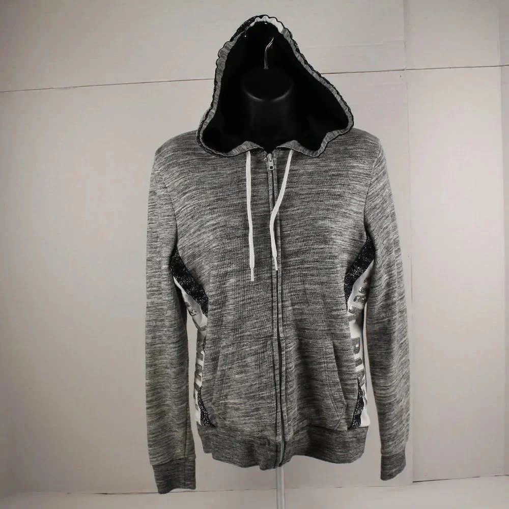 women's pink brand hoodie